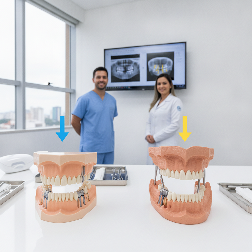 Tipos de cirurgias e implantes em Londrina: guia por caso